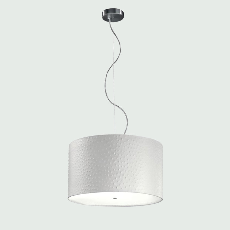Debut Suspension Light by Zaneen Shop - A Drum shape light fixture