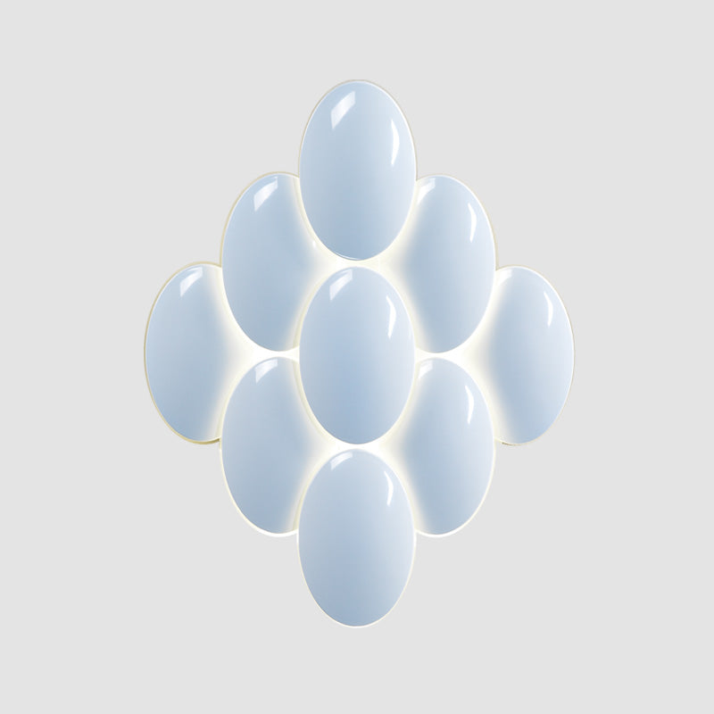Obolo Wall Light by Zaneen Shop - A Oval shape light fixture