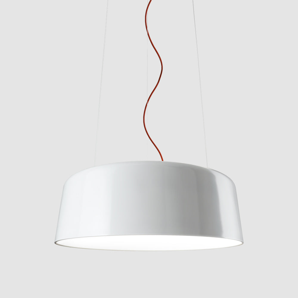 Blanca Ceiling Light by Zaneen Shop - A Drum shape light fixture