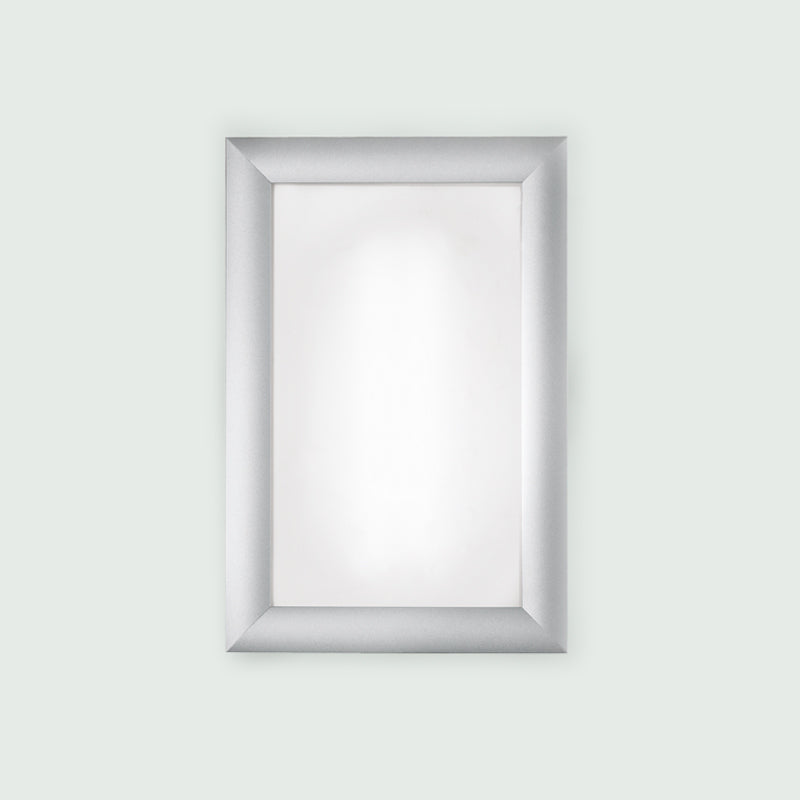 All Fluo Ceiling Light by Zaneen Shop - A classic rectangle-shaped ceiling light constructed out of glass and aluminum.
