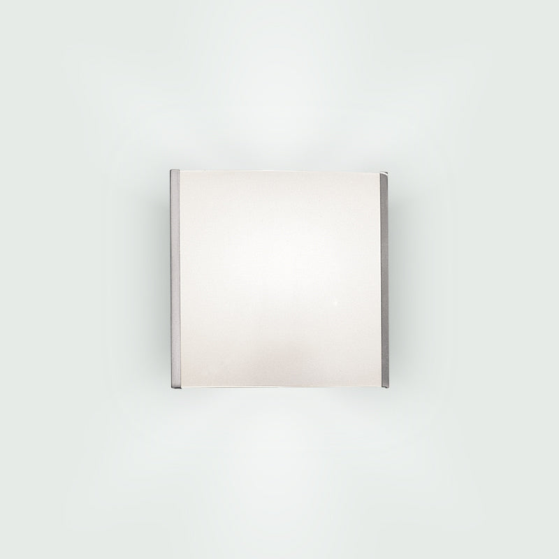 Flight Wall Light by Zaneen Shop - A wall lamp with a matte nickel finish this rectangle-shaped fixture offers a minimalist and modern design.