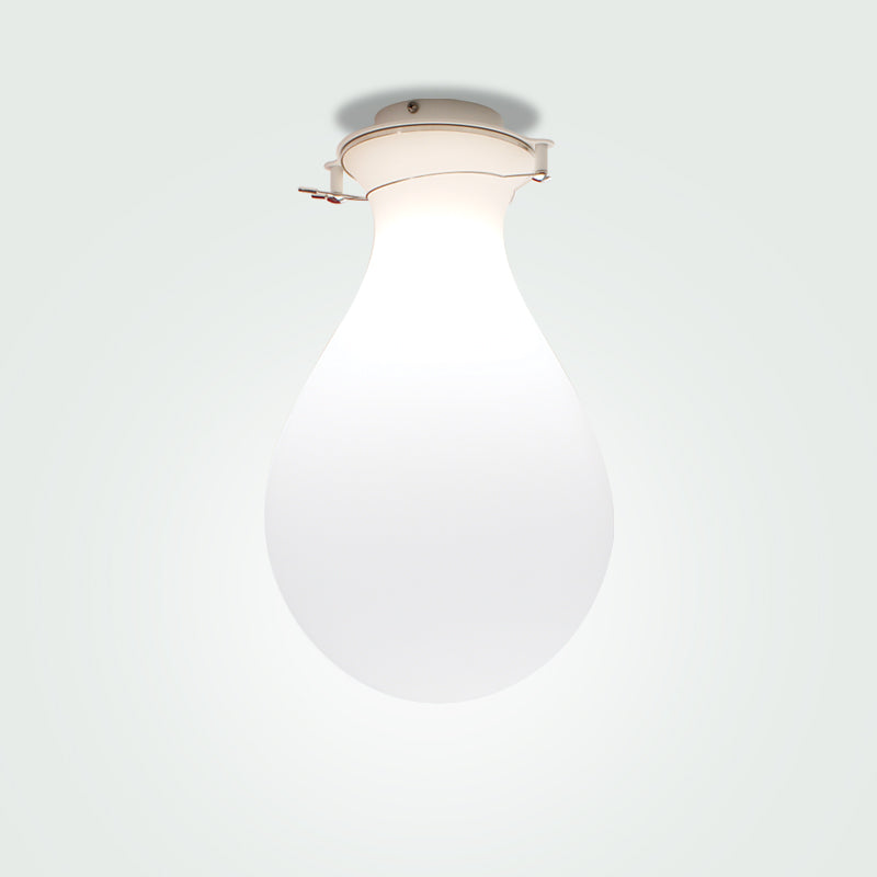 Ona Ceiling Light by Zaneen Shop - A imperfect oval shape ceiling light fixture, resembling the classic shape of a bulb.