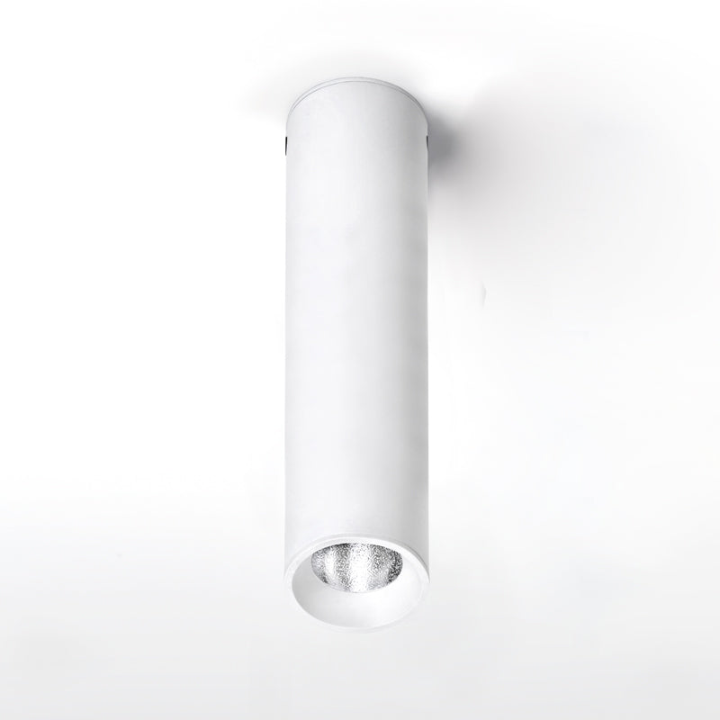 Tub Led Ceiling Light by Zaneen Shop - A white colored A ceiling light with a cylindrical design for direct light distribution.