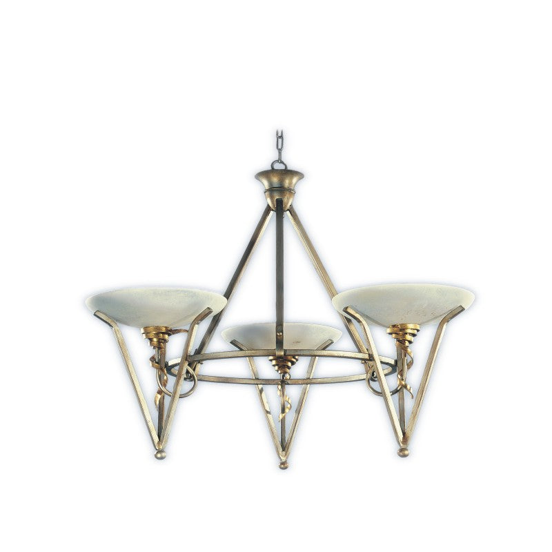 Genova Chandelier by Zaneen Shop - A  shape light fixture